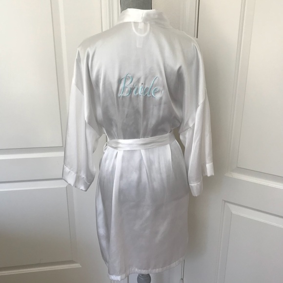 Satin Bridal Robe - Picture 1 of 5